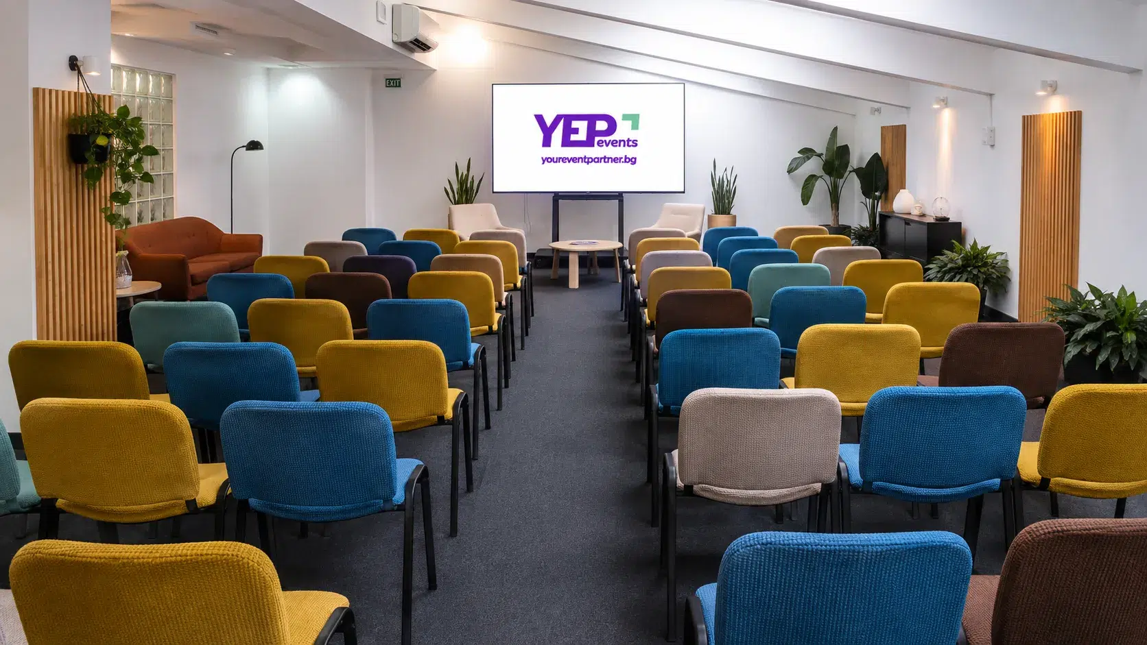 YEPevents Central Hall – event hall at TZUM, theatre-style layout
